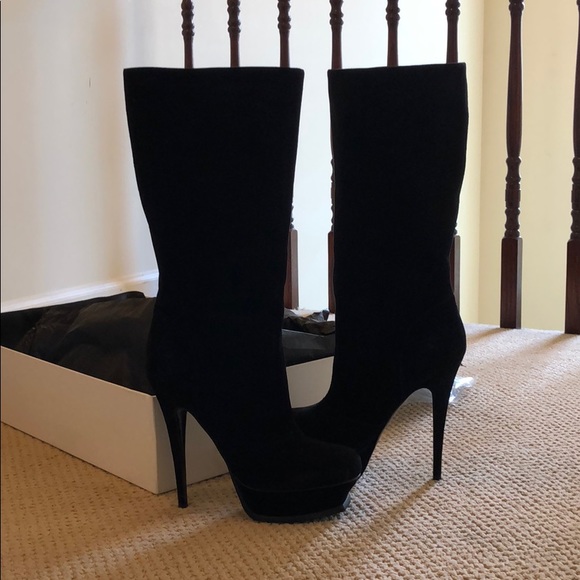 YSL Tribute 105 Platform Boot - Picture 3 of 9